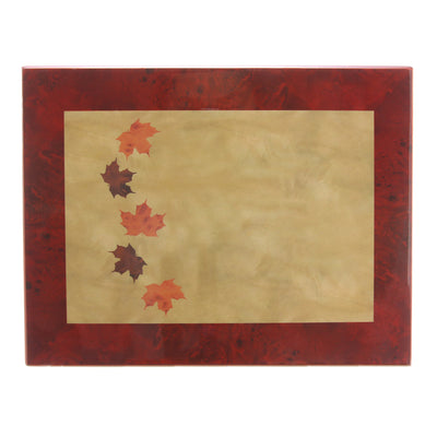 Autumn Leaves Memory Chest